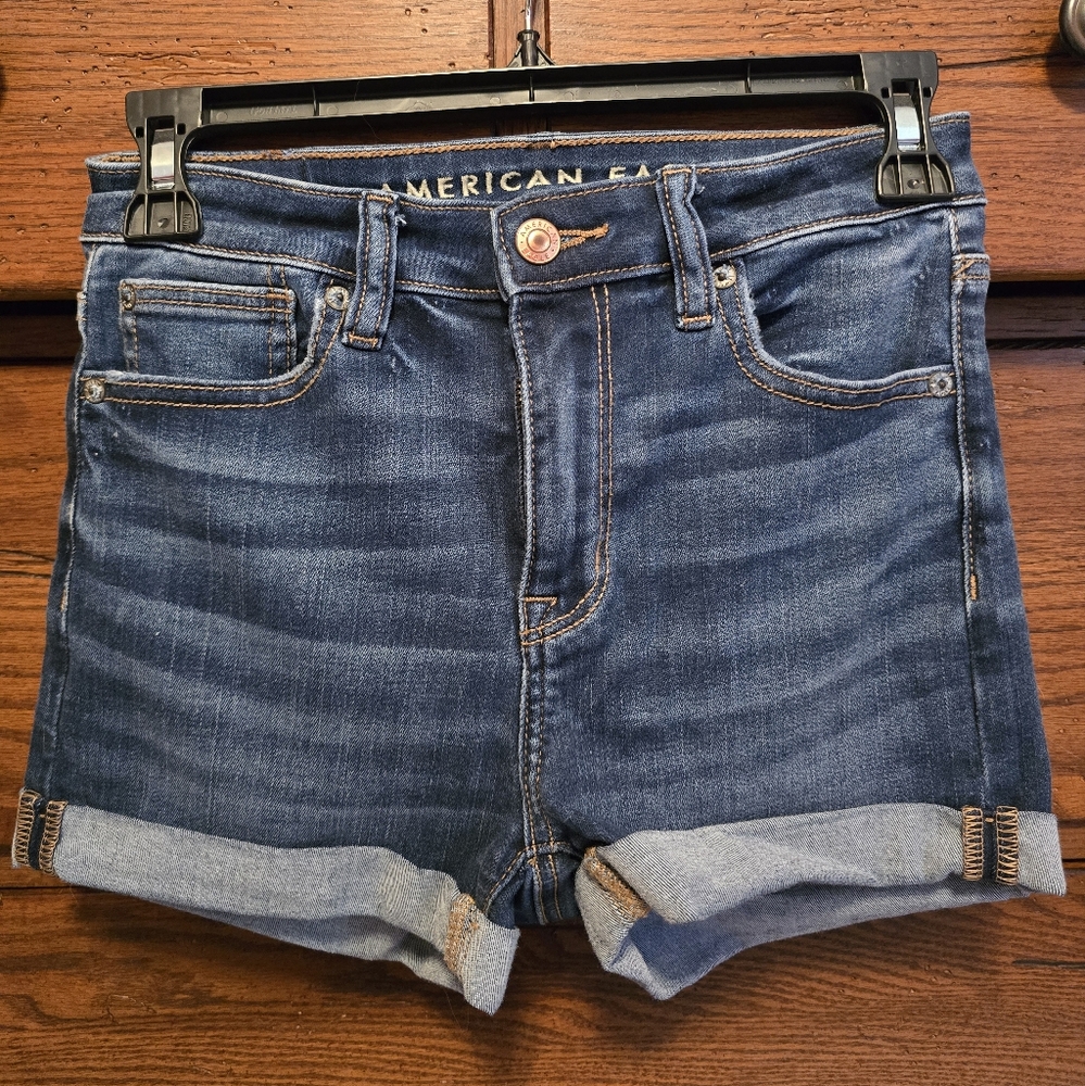 American Eagle Super High Rise Shortie